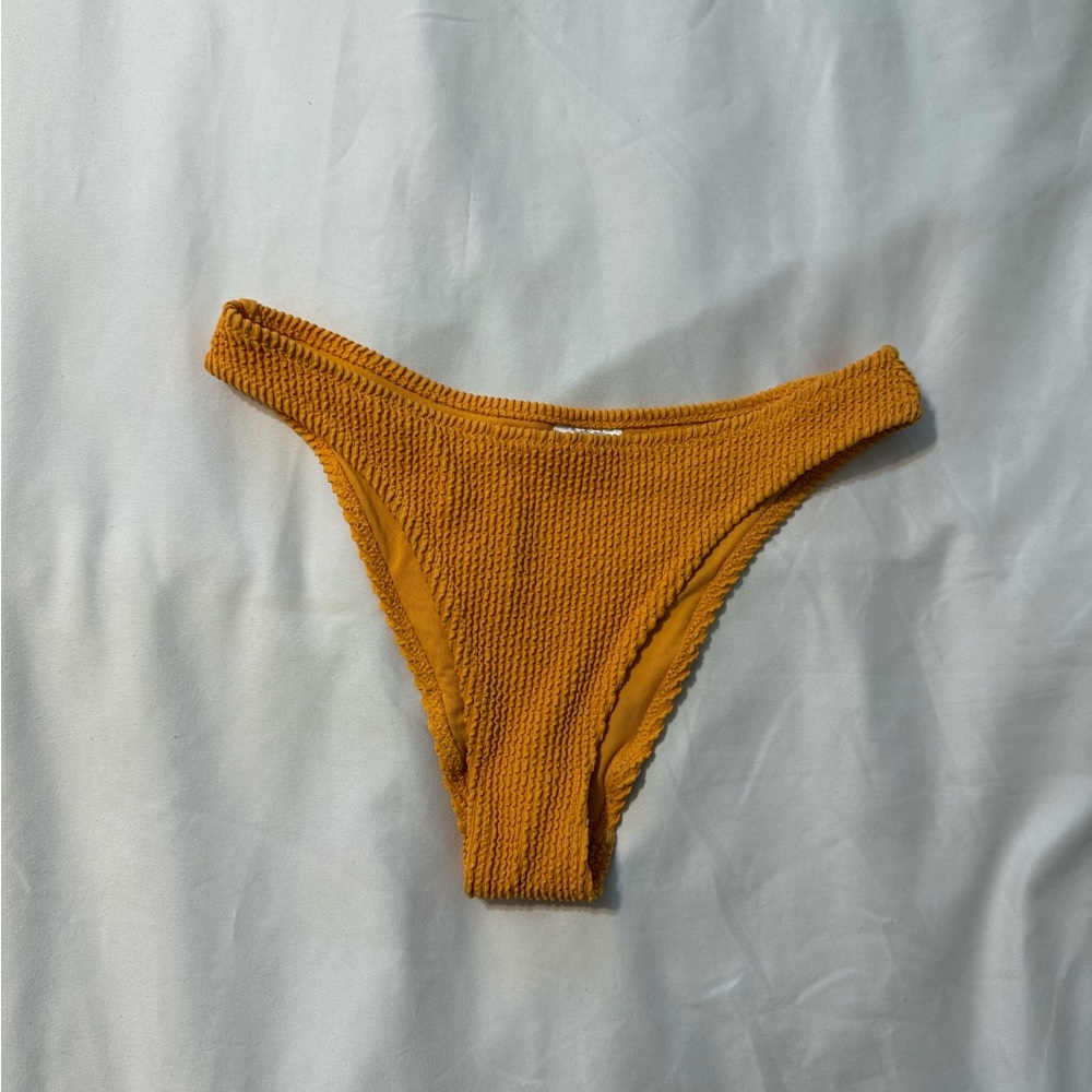 Orange bikini bottoms